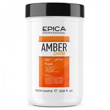 EPICA, Amber Shine Organic - Маска для восстановления и питания поврежденных волос (1000 мл)