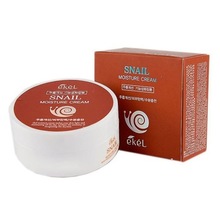 EKEL, Moisture Cream Snail - Увлажняющий крем для лица с муцином улитки (100 мл)