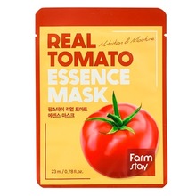 FarmStay, Real Tomato Essence Mask - Тканевая маска для лица с экстрактом томата