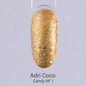 AdriCoco, Candy - Гель-лак №01 Апельсин с корицей (8 мл.)