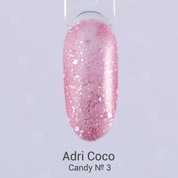 AdriCoco, Candy - Гель-лак №03 Малина со сливками (8 мл.)