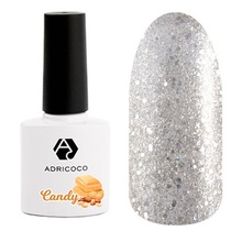 AdriCoco, Candy - Гель-лак №15 Белый шоколад с арахисом (8 мл.)