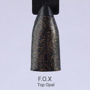 F.O.X, Top Opal - Топ для гель-лака с шиммером без липкого слоя (7 ml.)