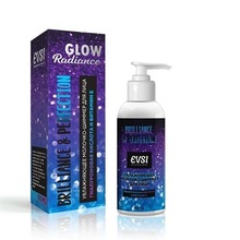 EVSI, GLOW Radiance Увлажняющее молочко-шиммер для лица Гиалуроновая кислота и витамин E (150 мл.)
