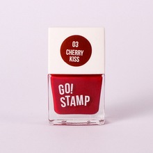 Go Stamp, Лак для стемпинга Cherry kiss 03 (11 мл)