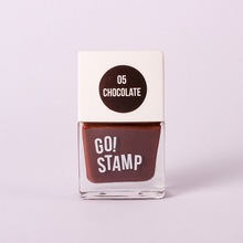 Go Stamp, Лак для стемпинга Chocolate 05 (11 мл)
