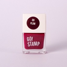 Go Stamp, Лак для стемпинга Plum 09 (11 мл)