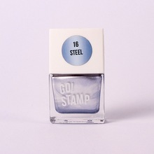 Go Stamp, Лак для стемпинга Steel 16 (11 мл)