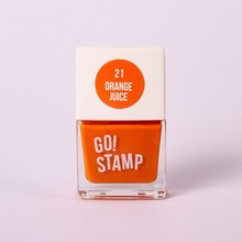 Go Stamp, Лак для стемпинга Orange juice 21 (11 мл)