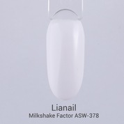 Lianail, Гель-лак Milkshake Factor - Strawberry Shake ASW-378 №328 (10 мл)