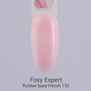 Foxy Expert, Rubber base french - Камуфлирующее базовое покрытие №132 (15 ml)