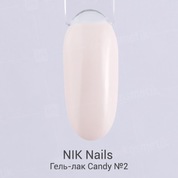 NIK nails, Candy - Гель-лак №02 (8 мл.)