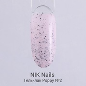 NIK nails, Poppy - Гель-лак №02 (10 мл.)