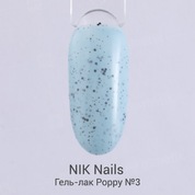 NIK nails, Poppy - Гель-лак №03 (10 мл.)