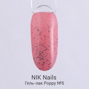 NIK nails, Poppy - Гель-лак №05 (10 мл.)