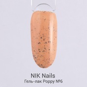 NIK nails, Poppy - Гель-лак №06 (10 мл.)