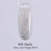 NIK nails, Poppy - Гель-лак №10 (10 мл.)
