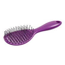Zinger, Расчёска массажная для мокрых волос (5037 PURPLE, пурпурный)