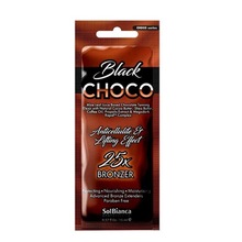 SolBianca, Choco Black - Крем для загара в солярии с маслом какао, Ши и кофе (15 мл.)
