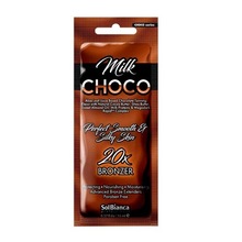 SolBianca, Choco Milk - Крем для загара в солярии с маслом какао, Ши и миндаля (15 мл.)