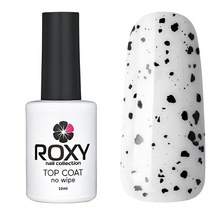 ROXY nail collection,Top Coat No Wipe Quail Egg - Топ без липкого слоя Перепелиное яйцо  (10 мл.)