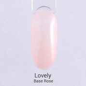 Lovely, База камуфлирующая (оттенок розовый, 30 ml)