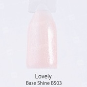 Lovely, Base Shine - База камуфлирующая с шиммером BS03 (30 ml)