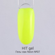 HIT gel, Гель-лак - Neon №07 (9 мл)