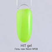 HIT gel, Гель-лак - Neon №08 (9 мл)
