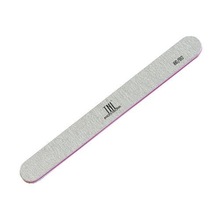 TNL, Пилка для ногтей узкая 80/80 высокое качество (серая, в индивидуальной упаковке) (уценка)