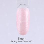 Bloom, Strong Base - Жесткая камуфлирующая база №11 (розовый с шиммером, 15 мл)