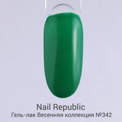 Nail Republic, Гель-лак - Зеленоглазая весна № 342 (10 мл.)