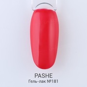 PASHE, Гель-лак - Красный мак №181 (9 мл)