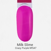 Milk, Гель-лак Slime - Crazy Purple №547 (9 мл)