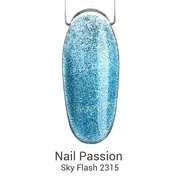 Nail Passion, Светоотражающий гель-лак - Sky Flash №2315 (10 мл)