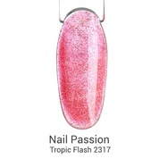 Nail Passion, Светоотражающий гель-лак - Tropic Flash №2317 (10 мл)