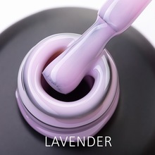 Diva, French Base Lavender - Камуфлирующая база для гель-лака (15 мл.)