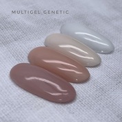 Genetic, Жесткий гель для укрепления и наращивания ногтей Multigel №1 (10 мл)