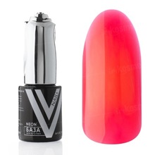 Vogue Nails, База цветная - Neon Red №BC109 (10 мл)