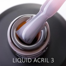 Diva, Liquid Acryl - Жидкий акрил для наращивания №3 (15 мл)