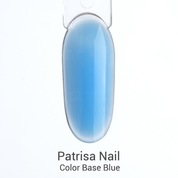 Patrisa Nail, Rubber Color Base - Цветная база Blue (12 мл)
