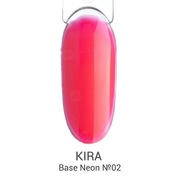 KIRA, База цветная для гель-лака - Neon №002 (10 мл.)