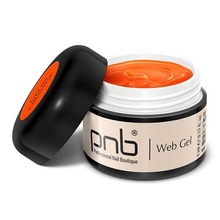 PNB, UV/LED Web Gel Neon Orange - Гель-паутинка (оранжевый неон, 5 мл.)