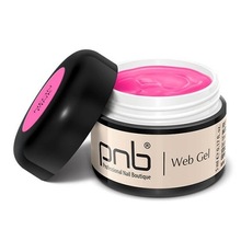 PNB, UV/LED Web Gel Neon Pink - Гель-паутинка (розовый неон, 5 мл.)