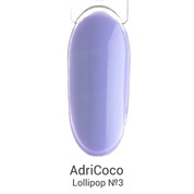Adricoco, Гель-лак Lollipop - Черничный тик-так №03 (8 мл)