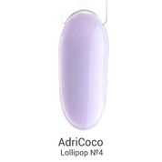 Adricoco, Гель-лак Lollipop - Лавандовые мишки Гамми №04 (8 мл)