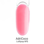Adricoco, Гель-лак Lollipop - Малиновый маршмэллоу №05 (8 мл)
