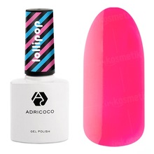 Adricoco, Гель-лак Lollipop - Фруктовый лед №14 (8 мл)