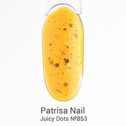Patrisa Nail, Гель-лак - Juicy Dots №853 (8 мл)