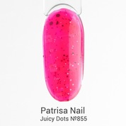 Patrisa Nail, Гель-лак - Juicy Dots №855 (8 мл)